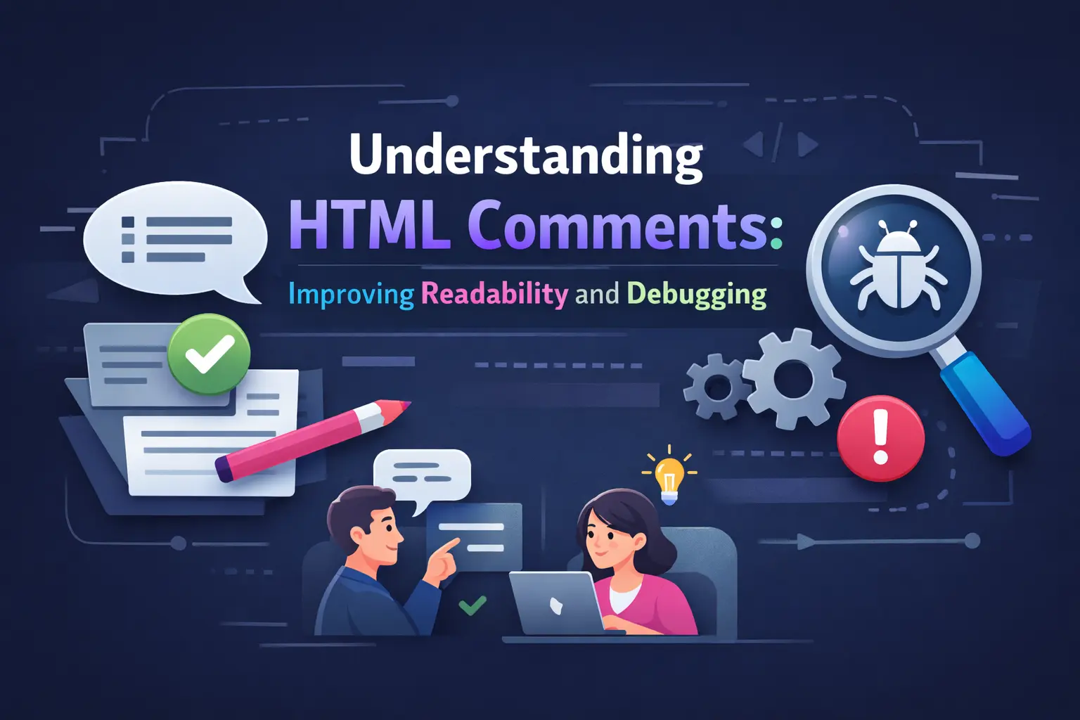 Understanding HTML Comments: Improving Readability and Debugging