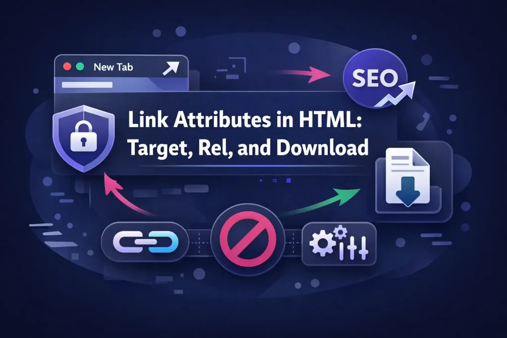 Link Rel In.html Link Attributes in HTML: Target, Rel, and Download