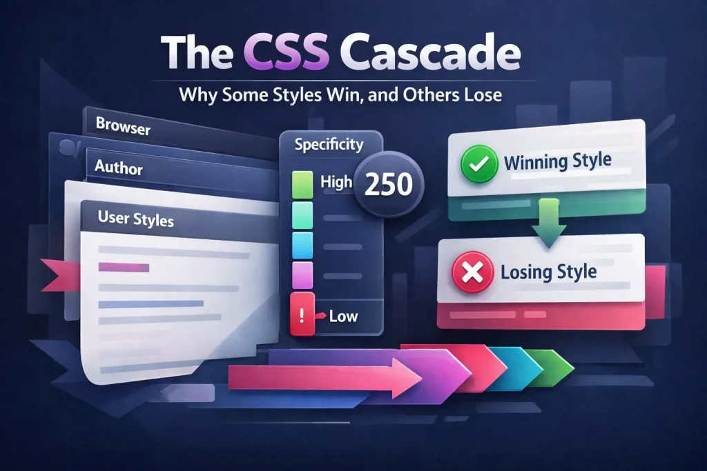 css javascript part1 -2 - module i css part i css... The CSS Cascade: Why Some Styles Win, and Others Lose